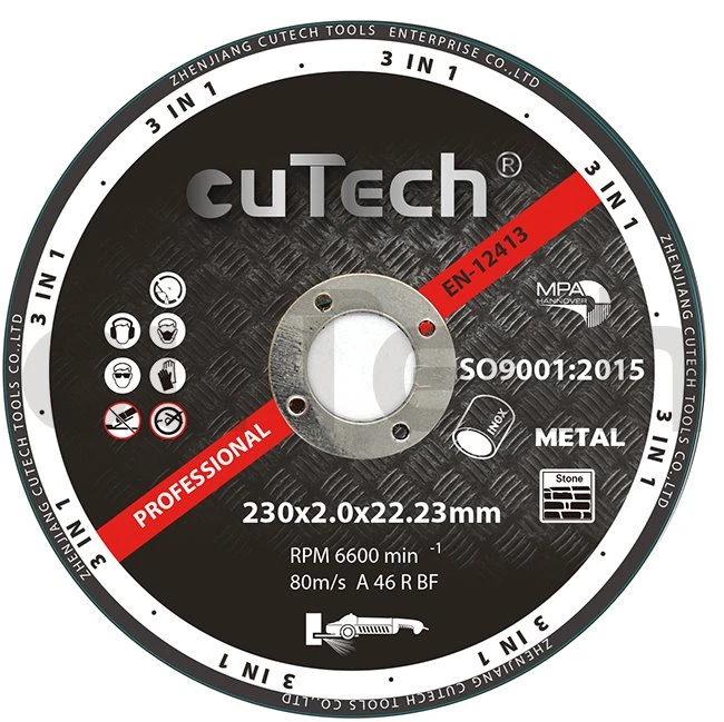 Disco de corte abrasivo para aluminio